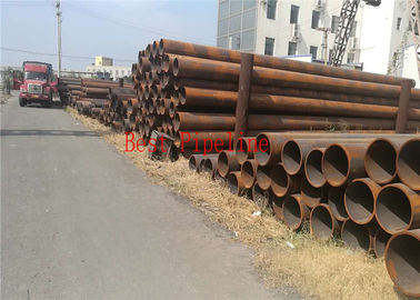 API 5L Grade A B ERW Steel Pipe Cold Drawn For Transferring Oil / Natural Gas